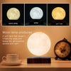 GLOWEEVEE Levitating Moon Table Lamp, Magnetic Floating Night Light