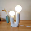 GLOWEEVEE Art Resin Table Lamp | Minimalist Design Illumination