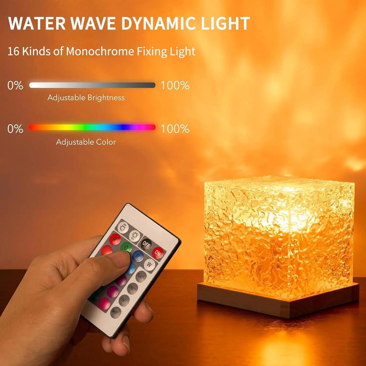 GLOWEEVEE Ocean Wave Projector