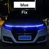 GLOWEEVEE LED Daytime Running Light Scan Starting Car Hood Decorative Lights DRL Auto Engine Hood Guide Decorative Ambient Lamp 12V