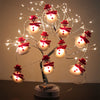 GLOWEEVEE Snowman Christmas LED Garland