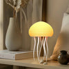 GLOWEEVEE RGB Gradient Jellyfish Bedside Lamp Rechargeable Desk Lamp with Dancing Legs and Touch Sensor Voice Control